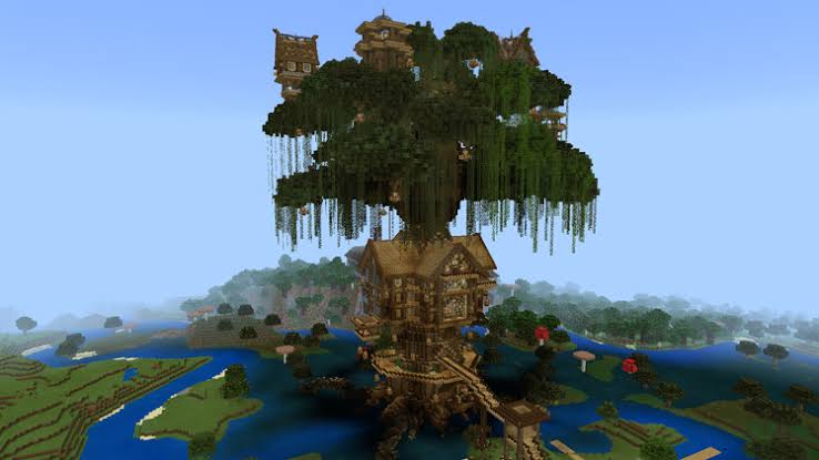 giant tree house